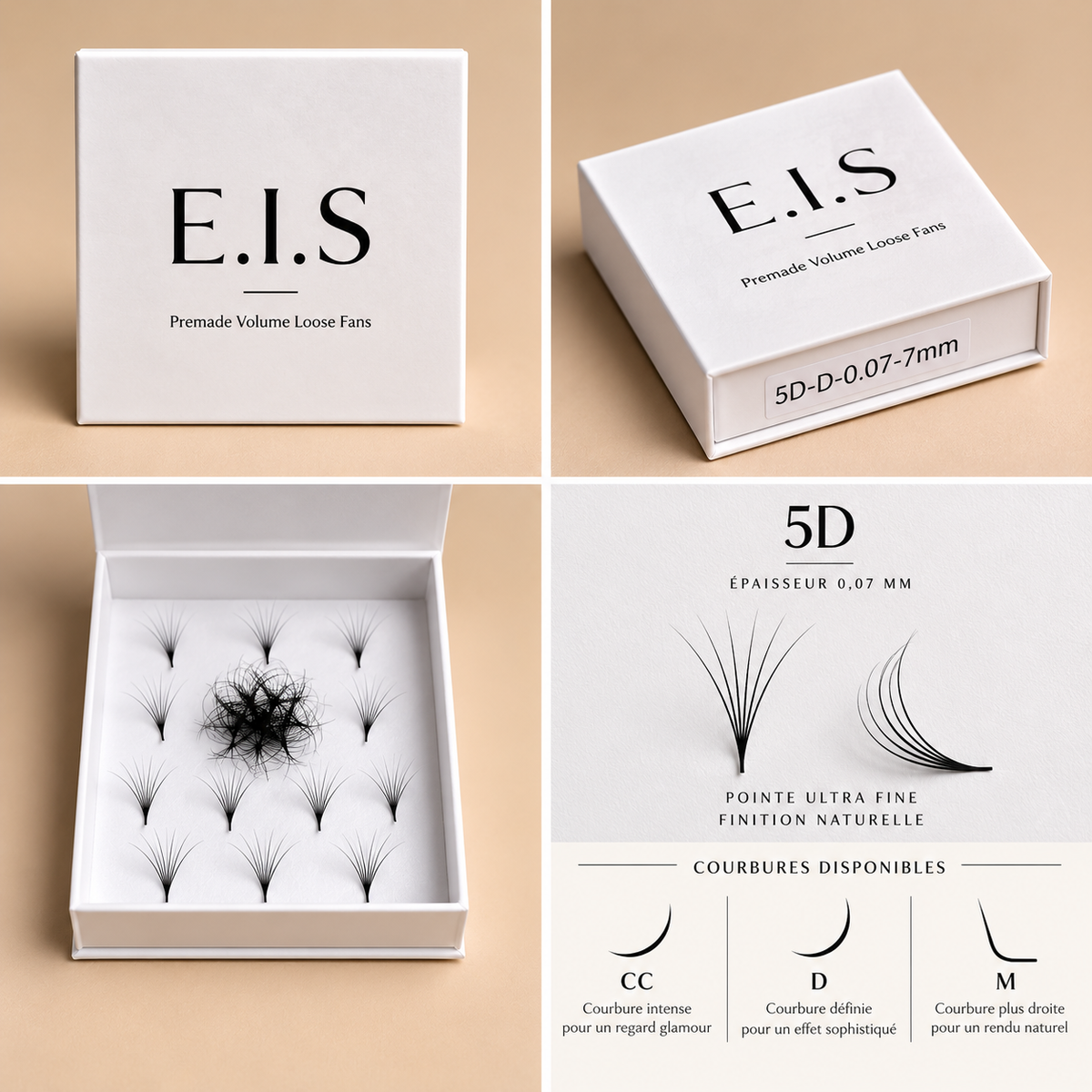 Bouquets préfaits 5D – 500 fans